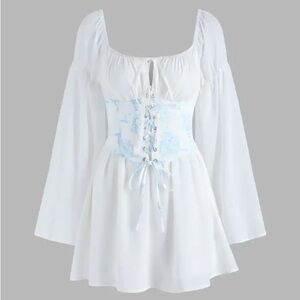 floral corset dress 🦋